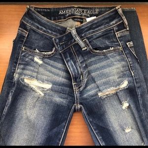 American Eagle Size 00 Super Stretch Jeans